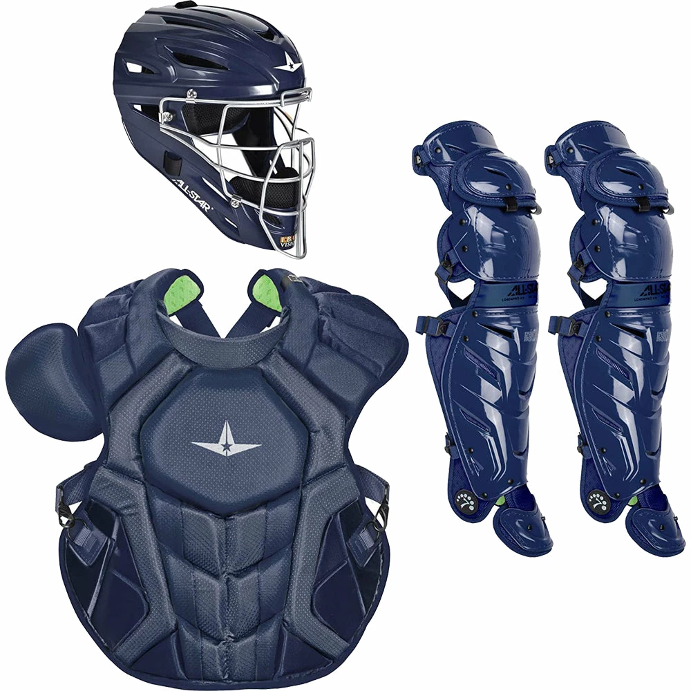 All-Star S7 AXIS (Adult) Solid Catcher's Kit NOCSAE APPROVED: CKCCPRO1XS - Image 3
