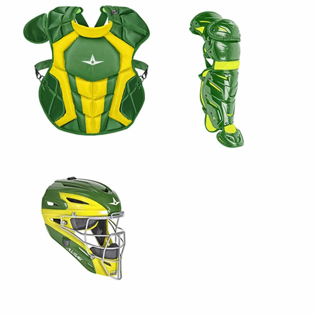 All-Star S7 Axis Elite (Ages 12-16) Two-Tone Catcher's Kit NOCSAE Approved: CKCC1216S7XTT - Image 5