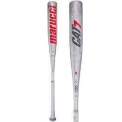 Marucci CAT 7 Silver (-10) USSSA Baseball Bat: MSBC7210S