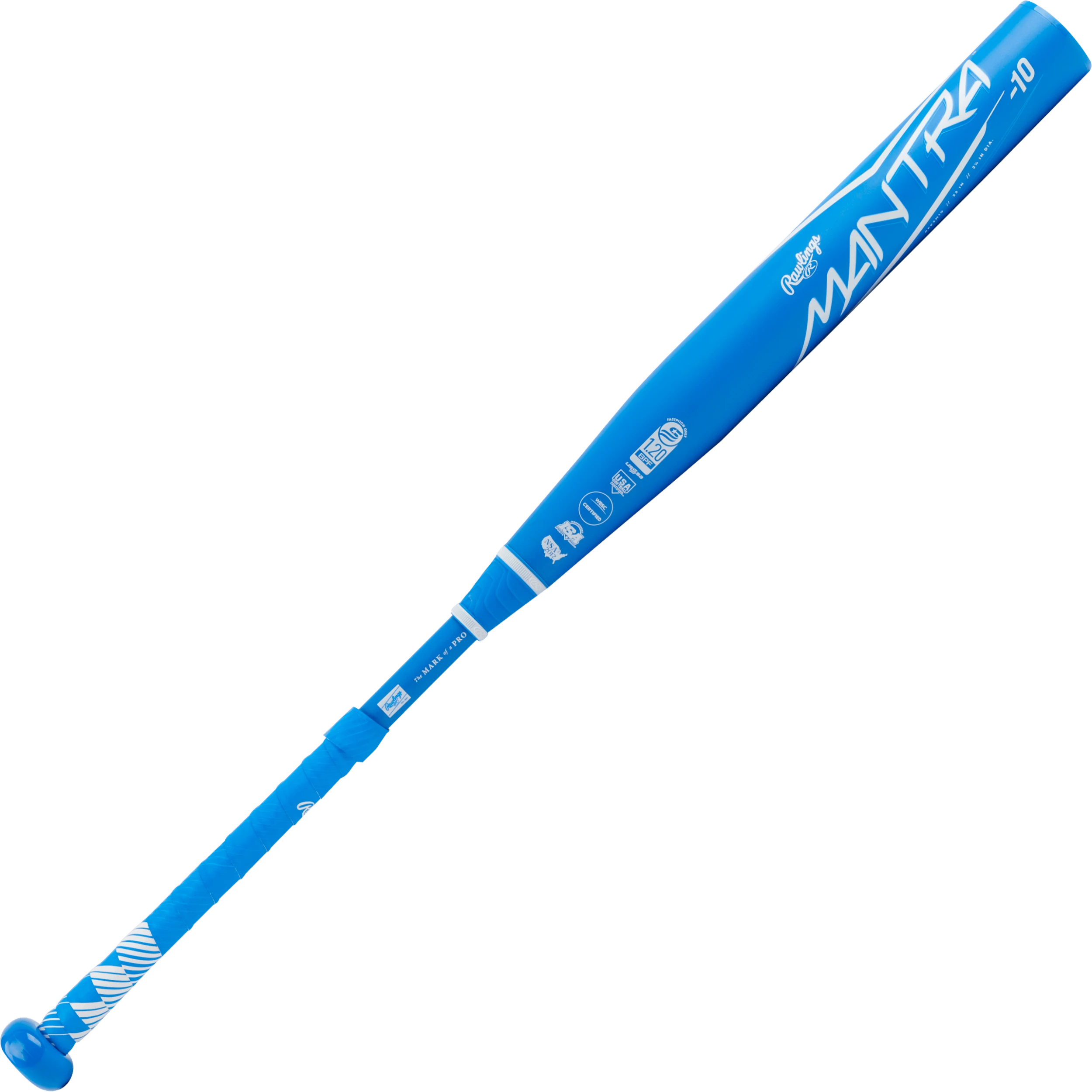 2023 Rawlings Mantra 2.0 (-10) Fastpitch Softball Bat: RFP3M10 - Image 2