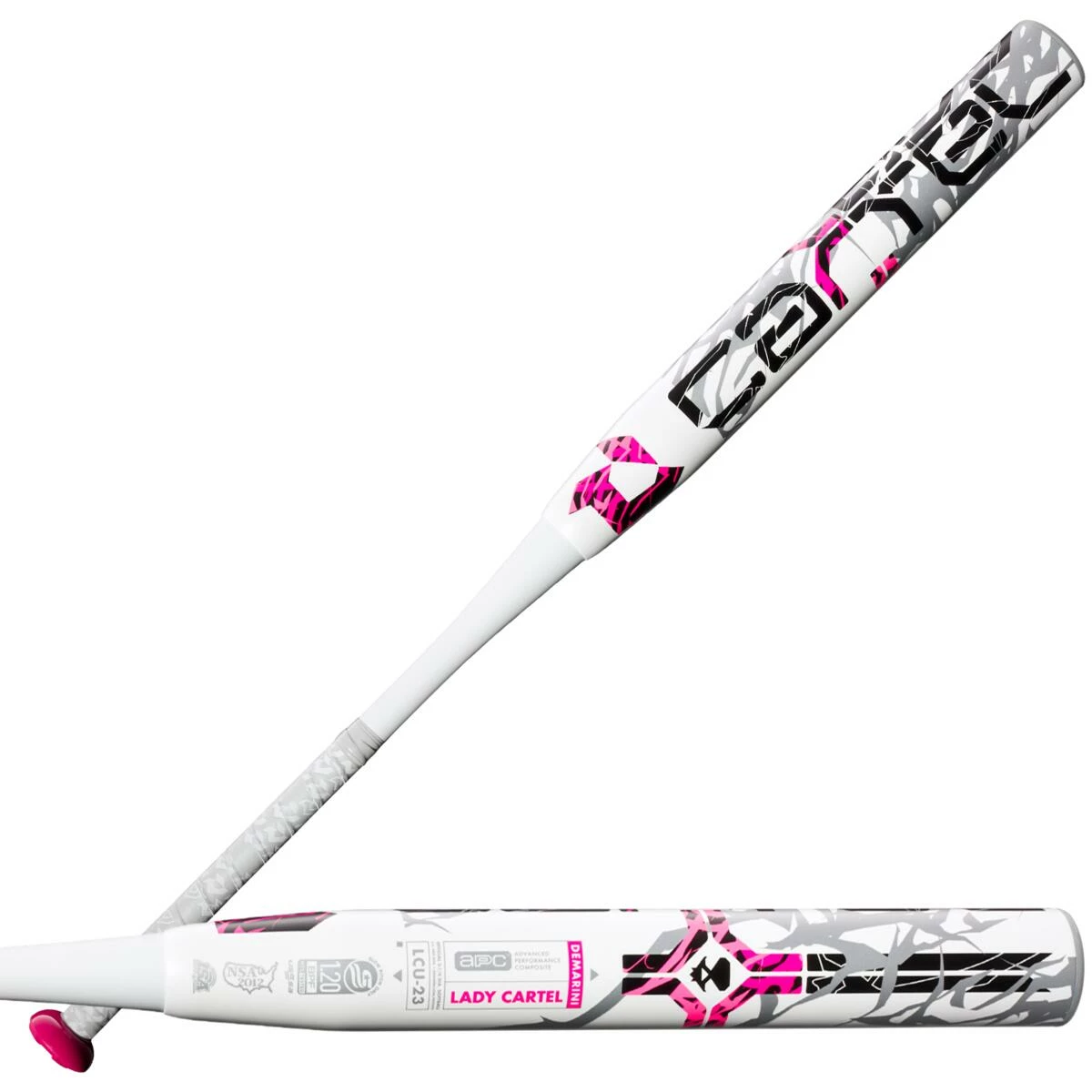 2023 DeMarini Lady Cartel 13.5" USSSA Slowpitch Softball Bat: WTDXLCU-23 - Image 2