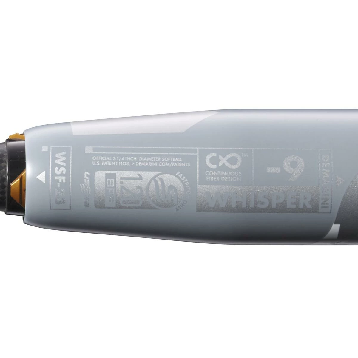 2023 DeMarini Whisper (-9) Fastpitch Softball Bat: WBD2417010 - Image 6