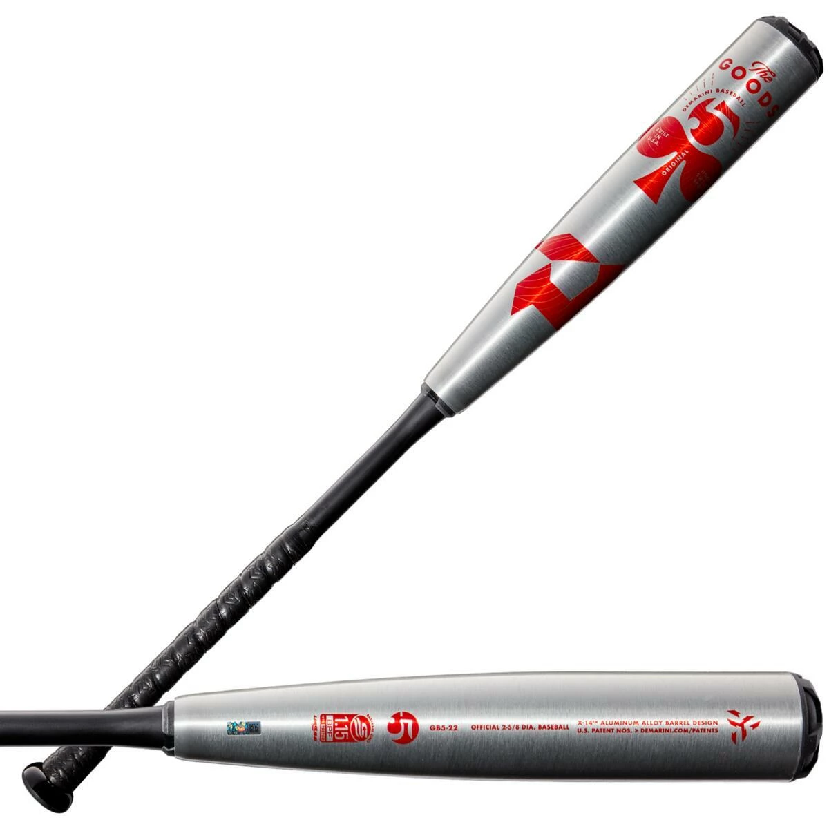 2022 DeMarini The Goods (-5) USSSA Baseball Bat: WTDXGB5-22 - Image 2