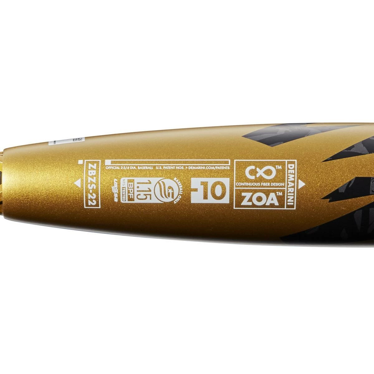 2022 DeMarini Zoa (-10) USSSA Baseball Bat: WTDXZBZ-22 - Image 9
