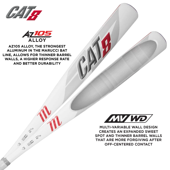 Marucci Cat 8 (-5) USSSA Baseball Bat: MSBC85 - Image 7